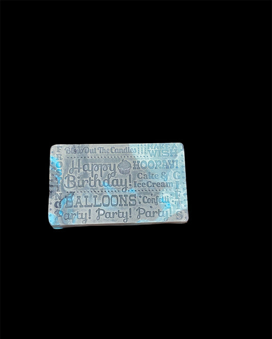 Happy Birthday Fun Mold Soap